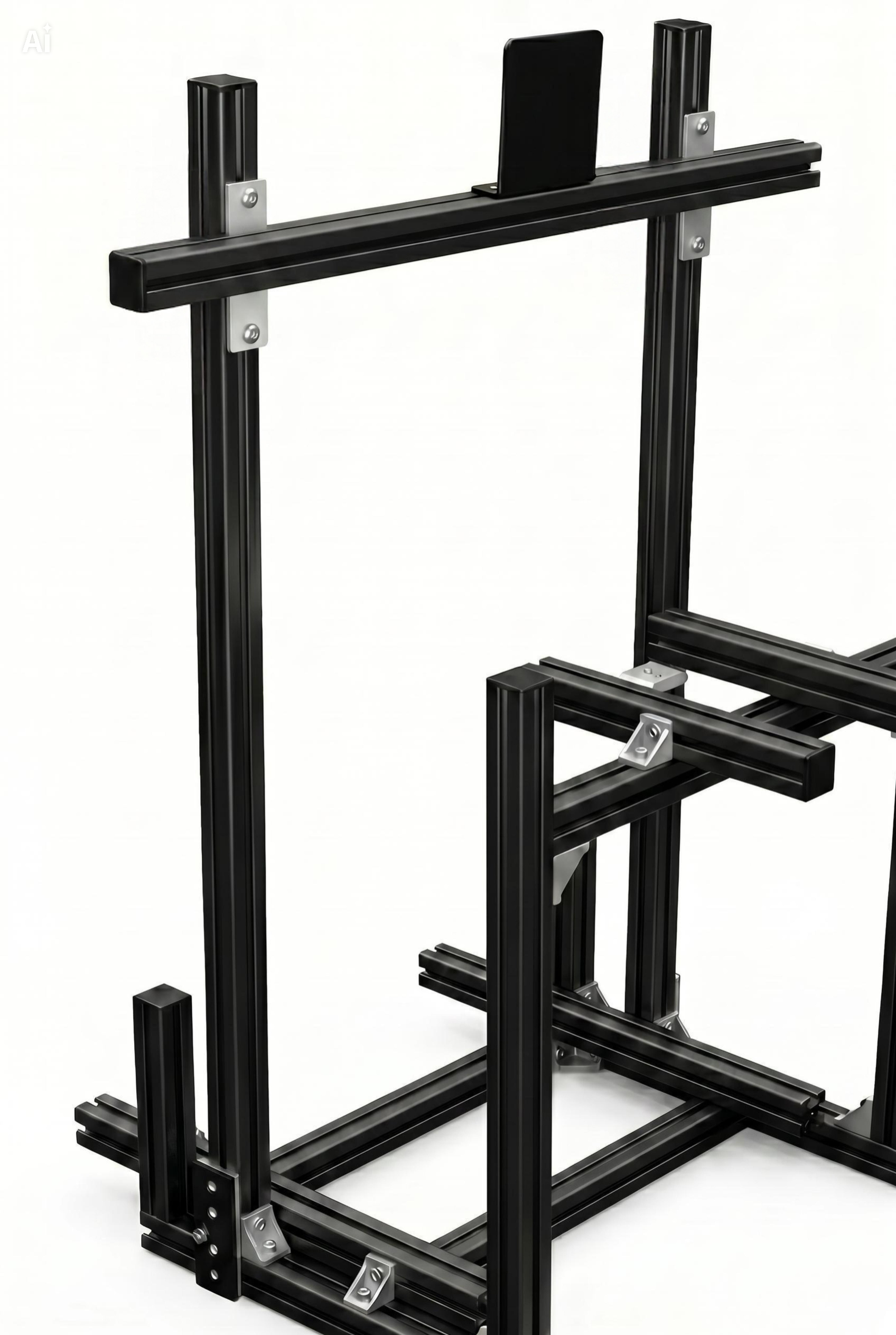 Sim Rig Cockpit single monitor attachment